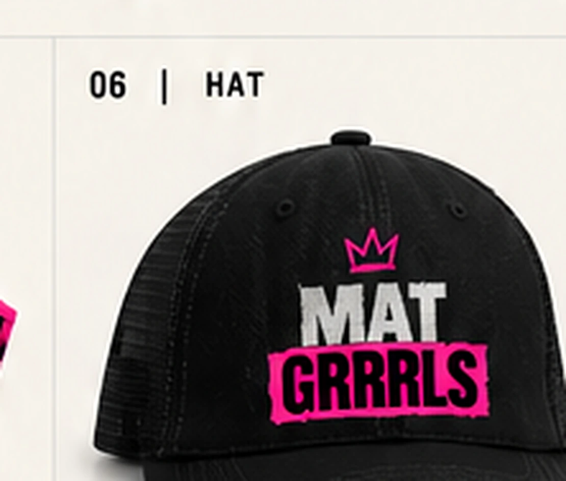 Hat front view